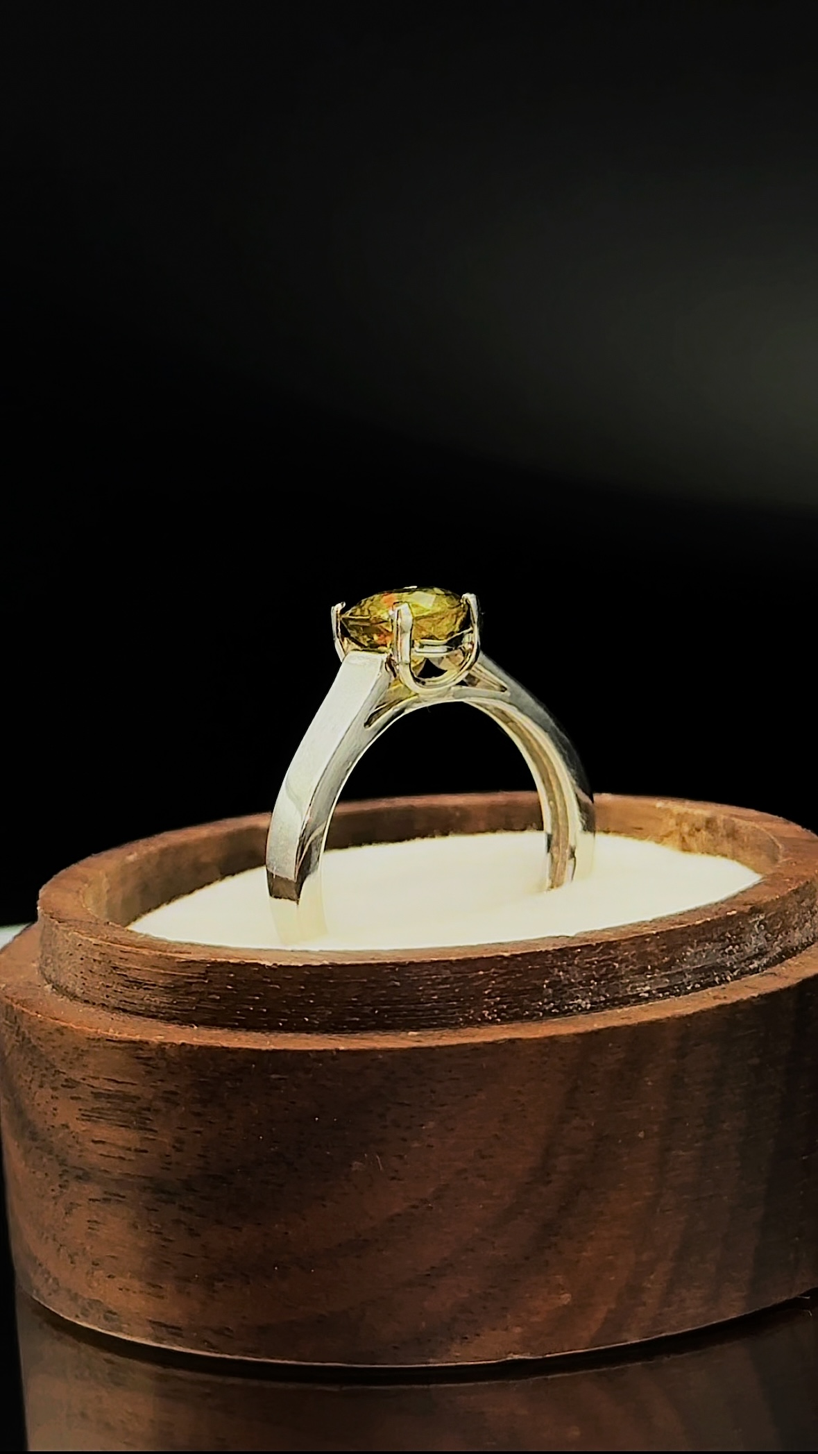 Каблучка з Сфен-Титаніт 17.5