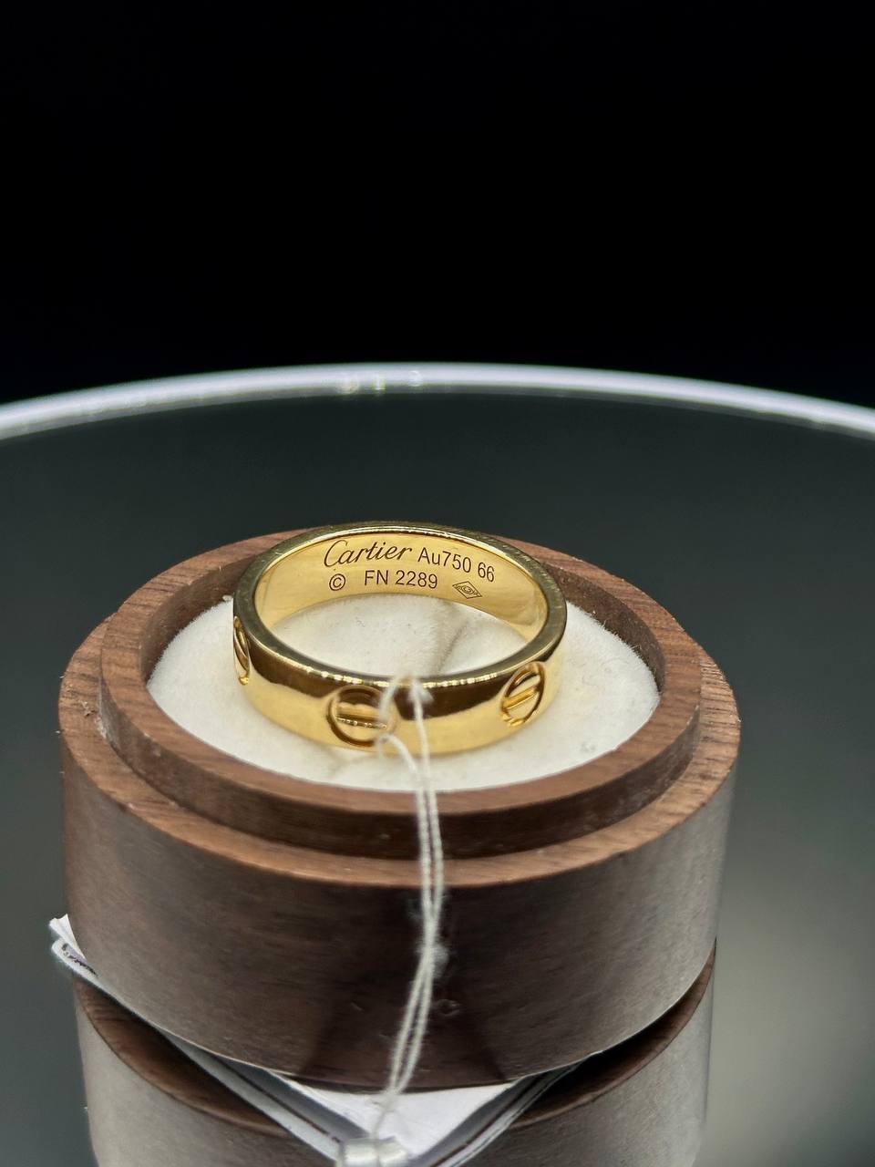 Золота каблучка Cartier 20.5 - Зображення 4
