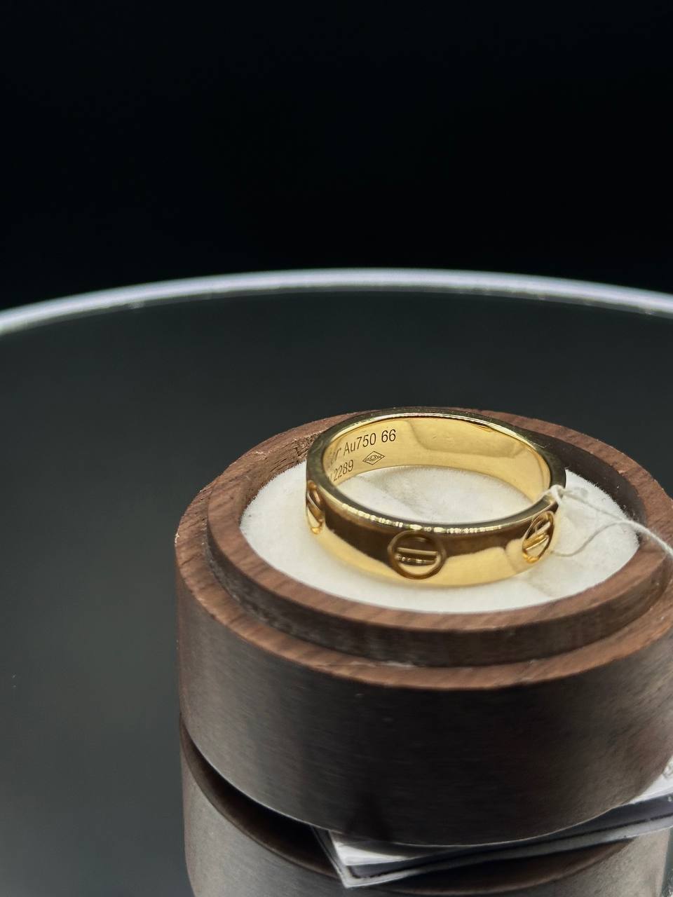 Золота каблучка Cartier 20.5 - Зображення 3