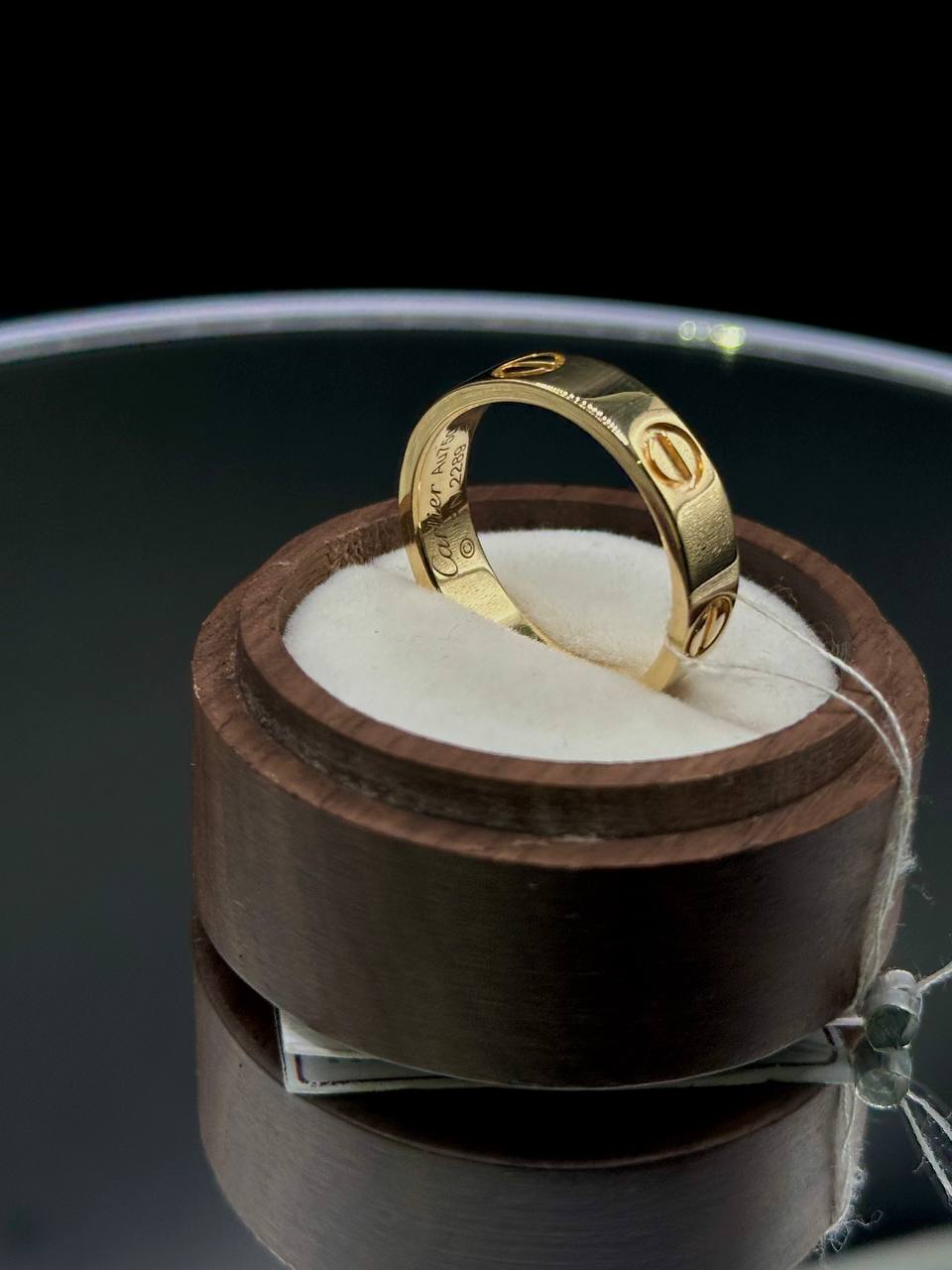 Золота каблучка Cartier 20.5 - Зображення 2