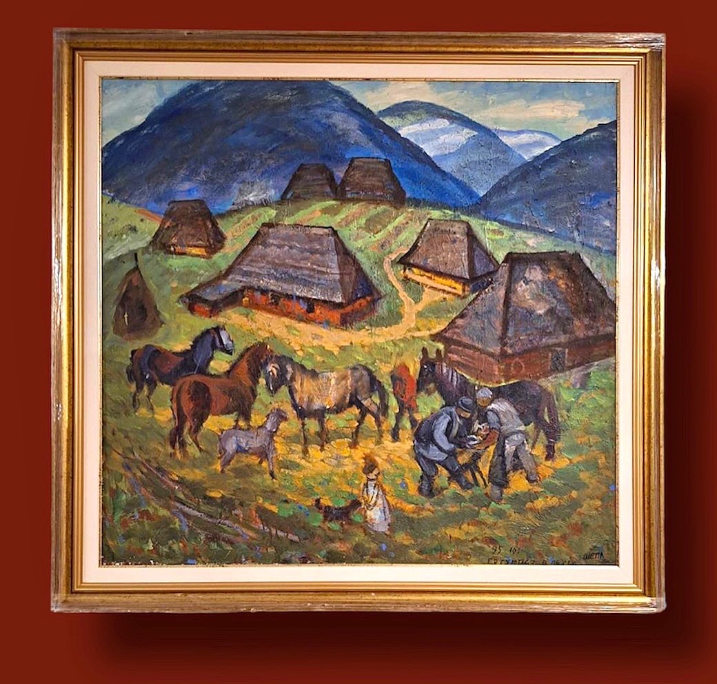 Антон Шепа. Картина з колекції “Закарпатськй колорит” art11
