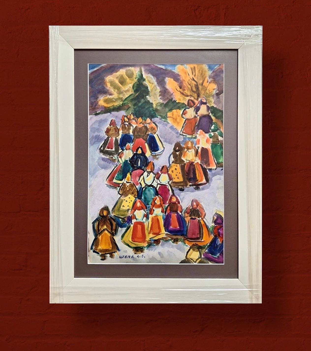 Антон Шепа. Картина з колекції “Закарпатськй колорит” art2