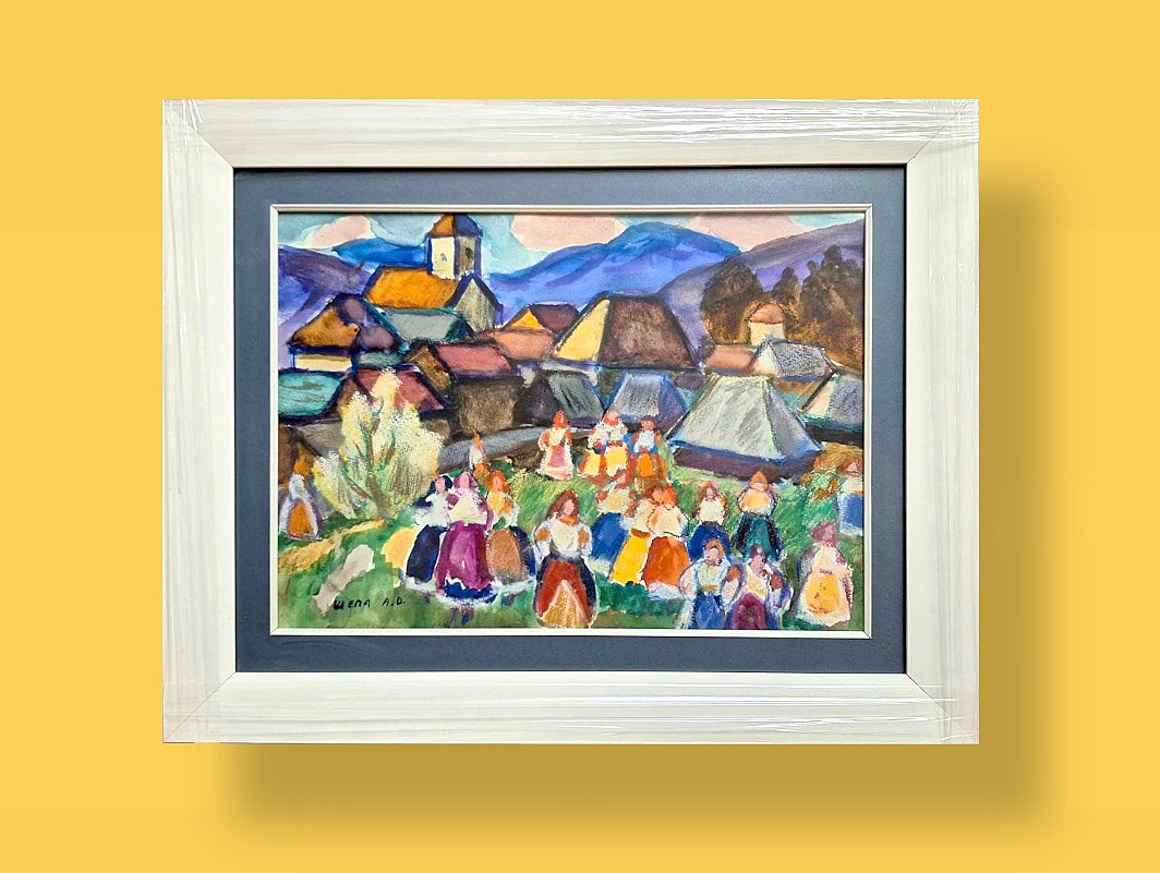 Антон Шепа. Картина з колекції "Закарпатськй колорит" art1
