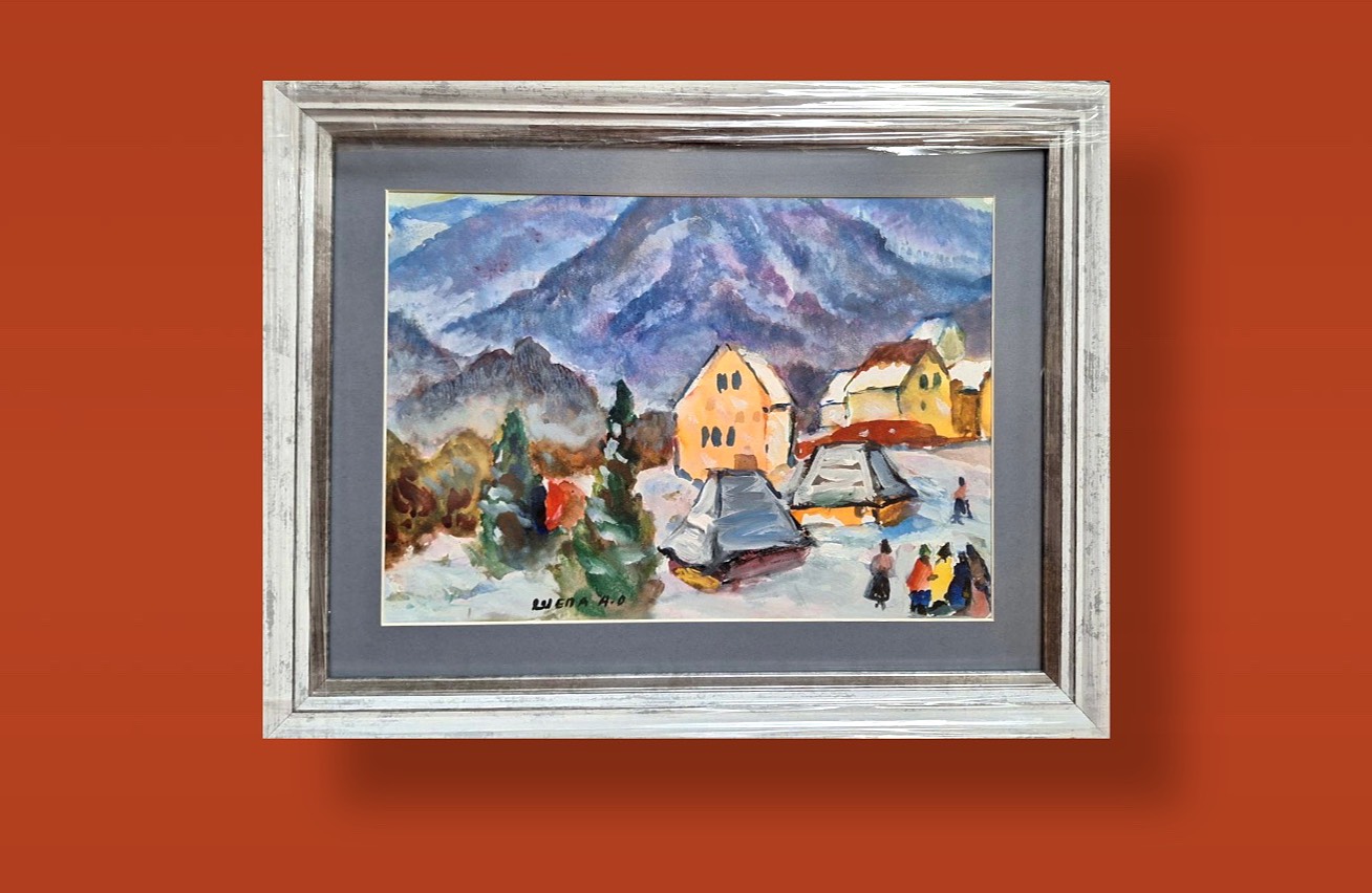 Антон Шепа. Картина з колекції “Закарпатськй колорит” art7