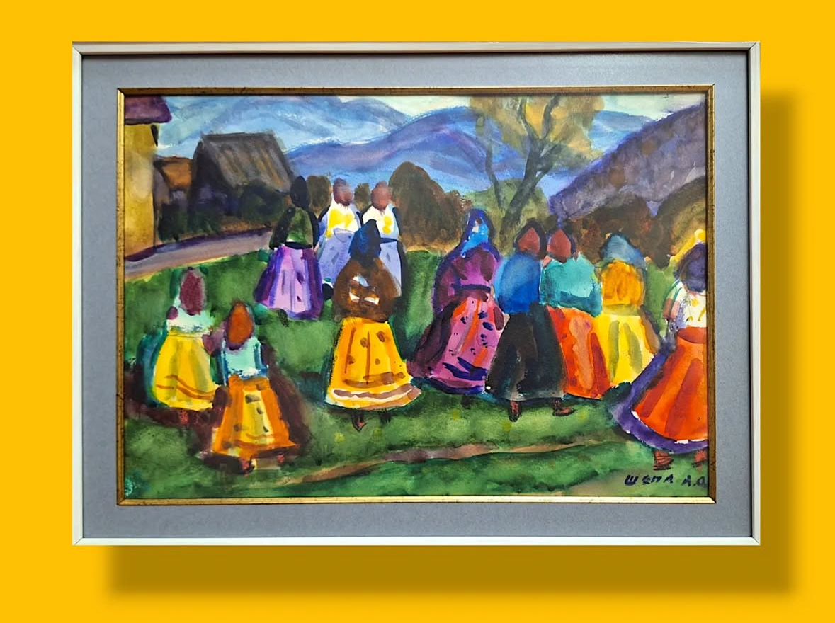 Антон Шепа. Картина з колекції “Закарпатськй колорит” art19