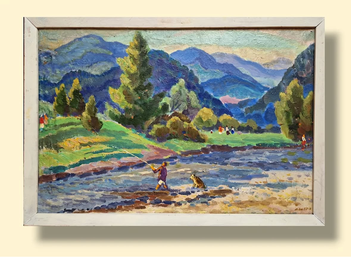 Антон Шепа. Картина з колекції “Закарпатськй колорит” art14
