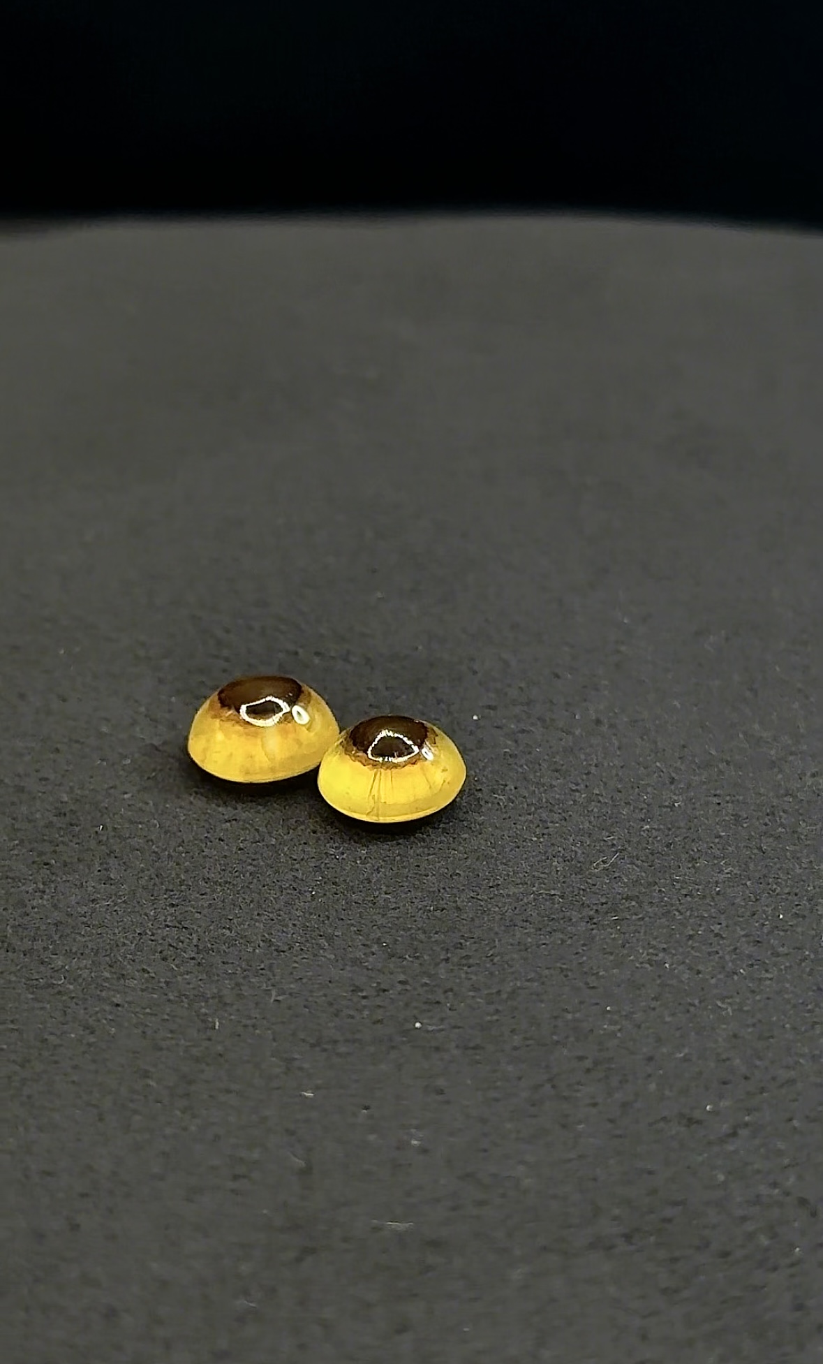 натуральний Кальцит кабошони з візерунком “око” 7.30сt - Зображення 2