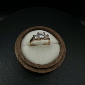 каблучка з діамантами R17,5