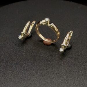 Ювелірний комплект із золота та діамантами 💎